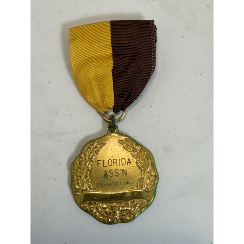 1959‎ Florida Assn Swimming Medal 1st Place 100 Yard Breaststroke